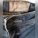 Chico's Chico’s So Slimming Jeans Sz 2.5/Lg/14 Short Dark Wash Flared Leg Stretch ExCond Photo 4