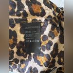 Zimmermann  Amelie Tie Shoulder 100% Silk Jumpsuit Leopard Print Size Small/6 Photo 6