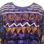 Sequel Vintage 80's Women's Long Sleeve Purple Dress Size 10 Photo 2