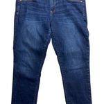 Gap 1969 Best Girlfriend Jeans Women Size 31 Dark Wash Denim Cropped Photo 0