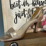 David's Bridal Special Occasion Dressy Heel Shimmery Womens 7.5 Wedding Holiday Photo 0