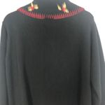 Basic Editions Holiday Vintage Ramie Blend Cowl Neck Sweater Size L Black Size L Photo 6