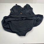 Raisin's ‎ Curve Trendy Plus Size Lucia Twist-Front Swimdress Womens Black 22W NEW Photo 13