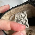 UGG  Leather Ankle Shearling Lined Black Boots Cozy Round Toe 7 Scandi Heritage Photo 7