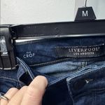 Liverpool Los Angeles Petite Cropped Jeans Dark Wash Size 10 30 The Crop Blue Photo 2