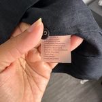 Johnny Was  Calme Linen Polo Mandarin Collar Liya Boho Floral Embroidered Dress Photo 6