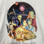 Star Wars 1977 Illustrated Dewback Promo Movie Poster Tee L Photo 1