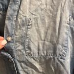 Anthropologie ✨ Chambray Button Down Hi/Low Hem Denim Sz Small Shirt✨ Photo 9