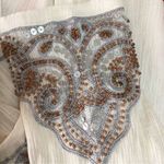 Tommy Bahama  Gauze Beaded Blouse - Size M Photo 4