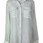Abercrombie & Fitch  sheer button up size medium Photo 0