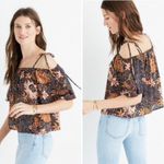 Madewell  Silk Cold Shoulder Top Photo 1