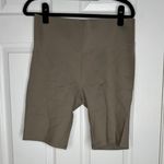 Loft Compression Shorts Womens Medium Brown Rayon Nylon Spandex Blend NWT Photo 0