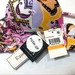 Hula Honey LILAC Paisley Bikini Swim Top Photo 2