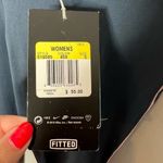 Nike NEW Golf Tour Performance DRI-FIT Cropped Leggings Women's Small Grey Pink Photo 3