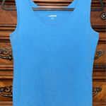 Lands' End  Women’s Cotton Tank Top 18” P2P Photo 0