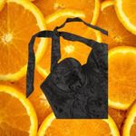 Floral Pattern Bustier Halter Top,‎ Sexy Crop Backless Halter Top Size (8/10) Black Size M Photo 3