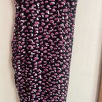 Karina Grimaldi Marissa Print Dress in Purple Metallic Photo 10