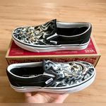 Vans CLASSIC FLAME SKULL SLIP-ON Women 8.0 US Photo 2