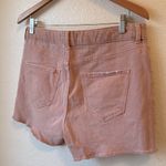 ZARA  Pink Denim Shorts Photo 2
