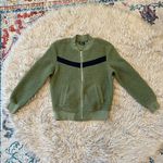 Zyia  active flying V olive green fleece jacket xxs Photo 1