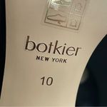 Botkier  Sena Black Leather Shoes Womens size 10 Snakeskin Block Heel Pump Photo 11