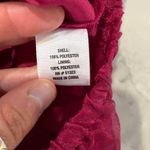 CeCe Off Shoulder Sheer Puff Sleeve Blouse Women's Medium Red Glam Renaissance Photo 6