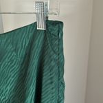 SheIn High Waist Ruffle Hem Wrap Skirt Emerald Green Size 12 Photo 4