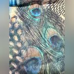 Lily White  Y2K Peacock Feathers Print Camisole Top Photo 3