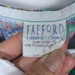 Reindeer Snowman Christmas Scrub Top Hospital Nurse Doctor Medical SZ Small GUC Blue Photo 5