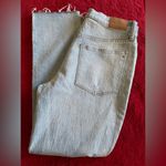 Madewell NWT  The High Rise Slim Boy Jeans Light Blue Distressed Size 30 Photo 7