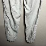 Athleta  Trekkie Belted Birch Grey Hike Ripstop Outdoor Nylon Blend Pants Photo 12