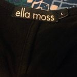 Anthropologie Anthro ELLA MOSS Blk Ruffled Hem Open Jacket EUC L Photo 5