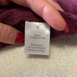 Kendall + Kylie Laced Cropped Top Burgundy Photo 5