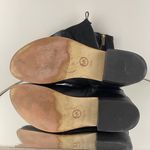 Michael Kors Black Leather Gold Hardware Buckle Arley Knee High Riding Boots Photo 16