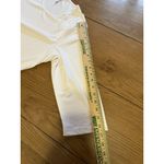 Lulu B Women Medium Shirt White Nylon Spandex Asymmetrical Hem Stretch Preppy Photo 7