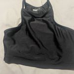 Beach Riot  black sparkly small sports bra tank Photo 0