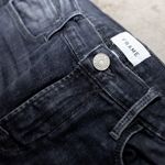 frame denim Frame Jeans Women's Size 26 Le High Straight Black Denim Dark Wash Short Photo 2