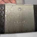 Guess Y2K Monogram Preppy Designer Faux Leather Zip-Around Wallet Wristlet Photo 5