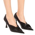 Balenciaga NEW 80mm Drapey Leather Pumps Photo 0