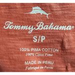 Tommy Bahama Coral Pima Cotton T-Shirt Dress Casual Beach Summer S/P Photo 2