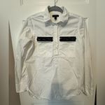 J.Crew Beaded Pocket Pullover Blouse Size 2 Photo 1