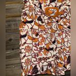 House of Harlow 1960’s Romper Paisley Print Size 8 Ivory Linen Blend Belted Photo 5