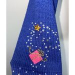 kim rogers Womens Embellished Ugly Christmas Cardigan Sweater SZ L Full Zip Photo 4