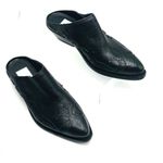 Golden Goose  Santiago Western Black Mule Slip On Booties size 37 Photo 13
