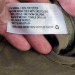 A New Day *5/$25 Sale* Green Paper Bag Waist Midi Skirt With Pockets Sz 14 Photo 3