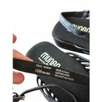 Munro  Sandal Size 10 Black Leather Open Toe Block Heel Photo 6