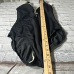 Tropical Escape Sears  One Piece Plunge Black White Swimsuit size 10 NEW women’s Photo 7