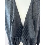 Eileen Fisher Cashmere/Merino Wool Open Ruffle Front Cardigan Size M Photo 1