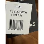 Nicholas Gayle‎ Faux Leather Wrap Front Midi Dress Cigar Tan Brown Size 6 NWT Photo 8