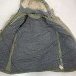 Free People  Side Zip & Snap Parka Teddy Lined Hood Sage XS Photo 1